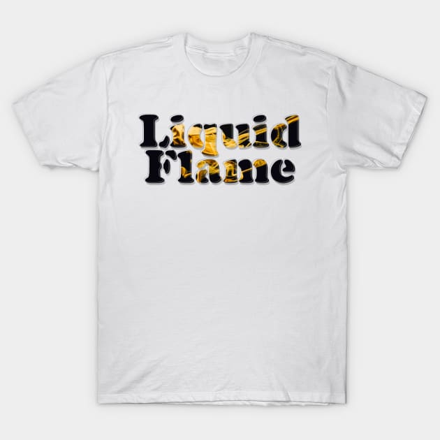 Liquid Flame T-Shirt by afternoontees